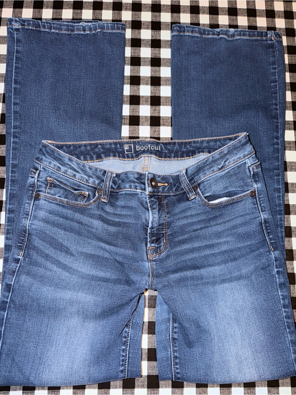 JCPenney bootcut mid rise Y2K Jeans